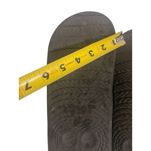 NIKE AIR MAX CIRRO SLIDE TRIPLE BLACK SPORT SANDALS DC1460-007 US MEN SIZE 11 - Picture 9 of 11